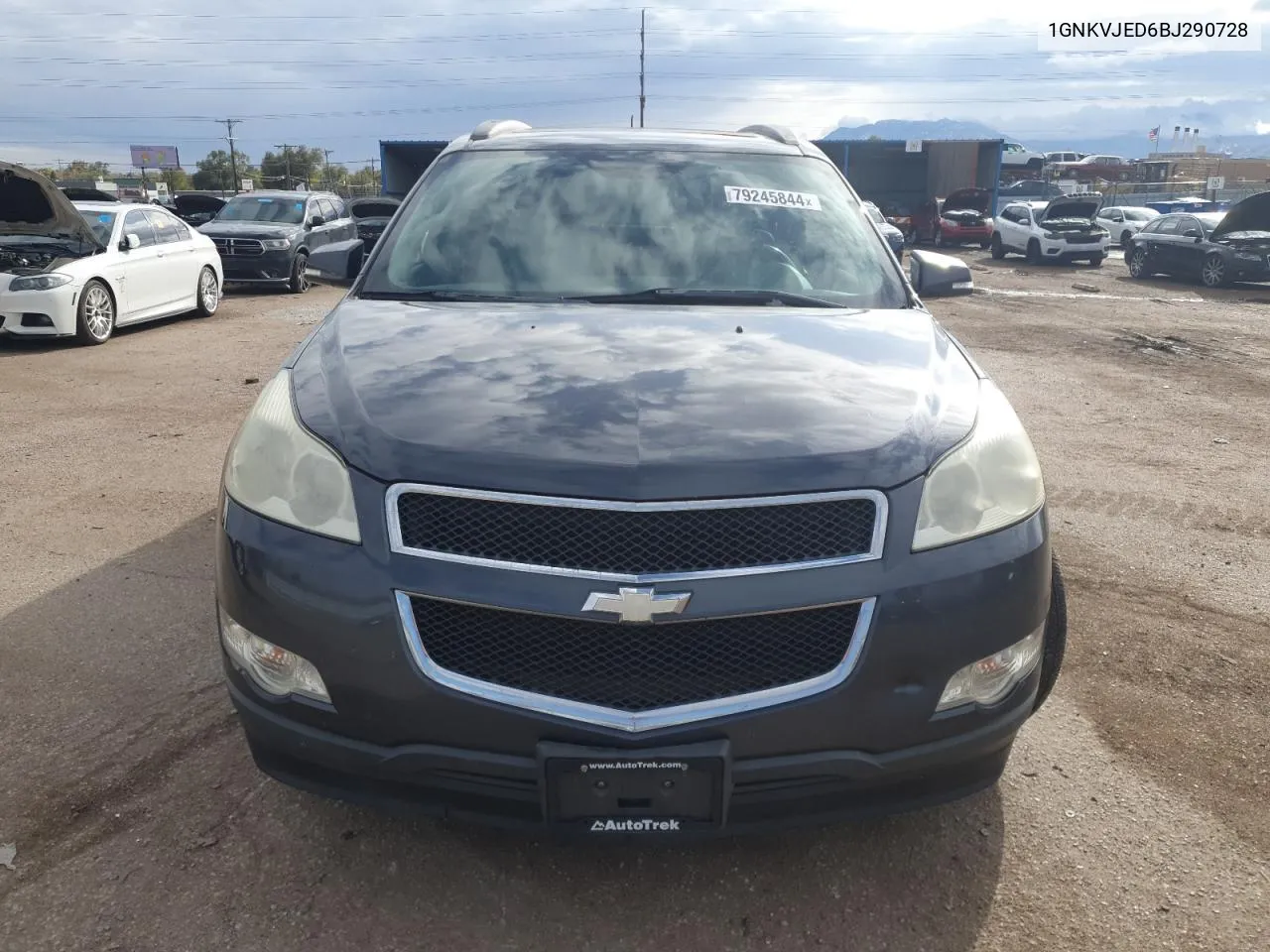 2011 Chevrolet Traverse Lt VIN: 1GNKVJED6BJ290728 Lot: 79245844