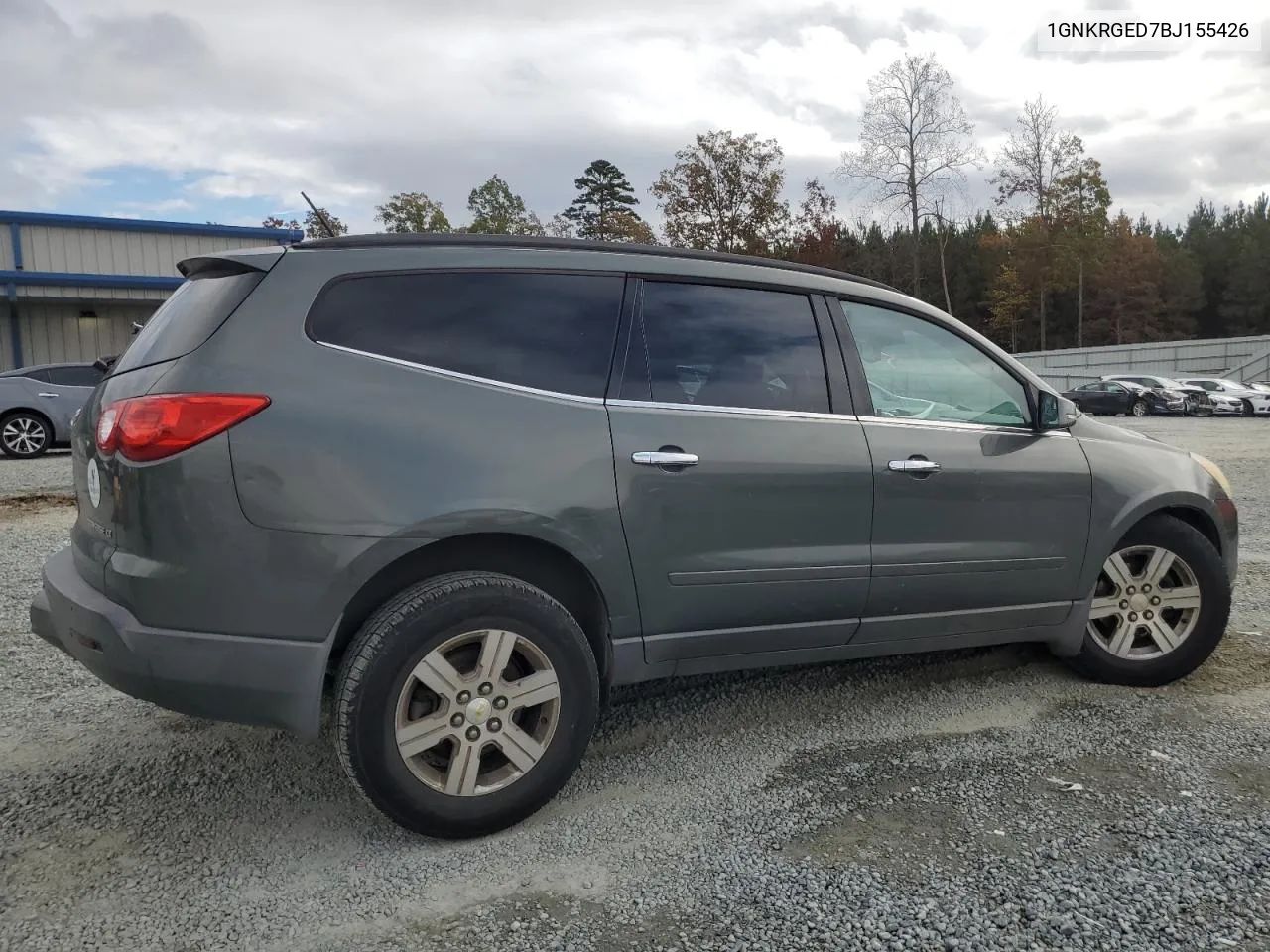 2011 Chevrolet Traverse Lt VIN: 1GNKRGED7BJ155426 Lot: 79358564