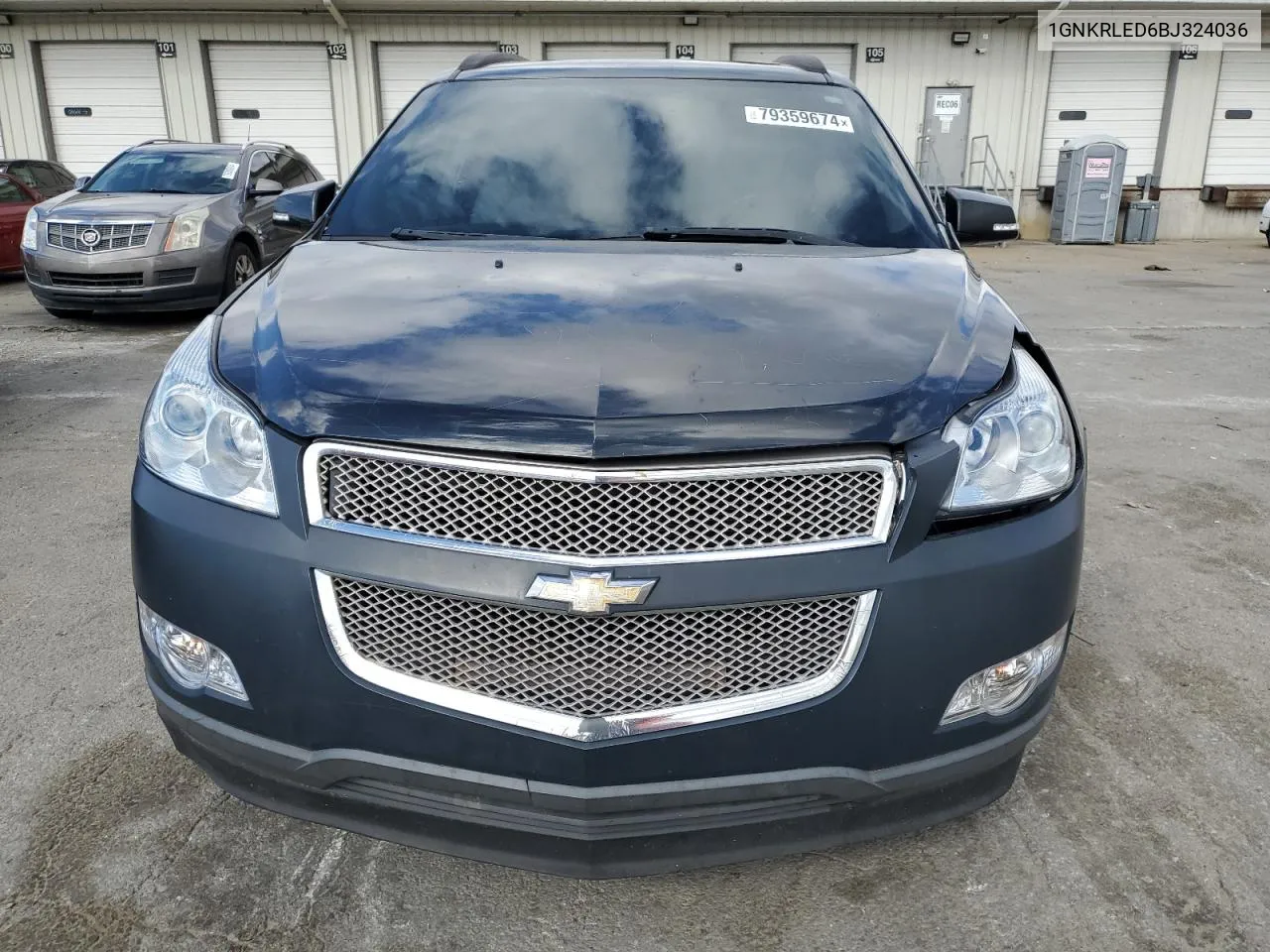 2011 Chevrolet Traverse Ltz VIN: 1GNKRLED6BJ324036 Lot: 79359674