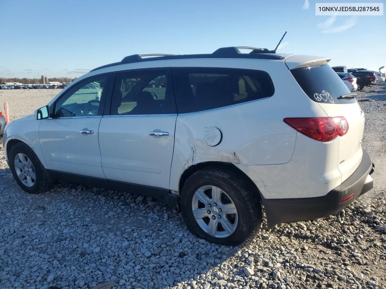 2011 Chevrolet Traverse Lt VIN: 1GNKVJED5BJ287545 Lot: 79686154