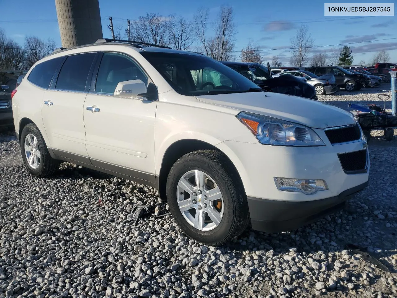 2011 Chevrolet Traverse Lt VIN: 1GNKVJED5BJ287545 Lot: 79686154