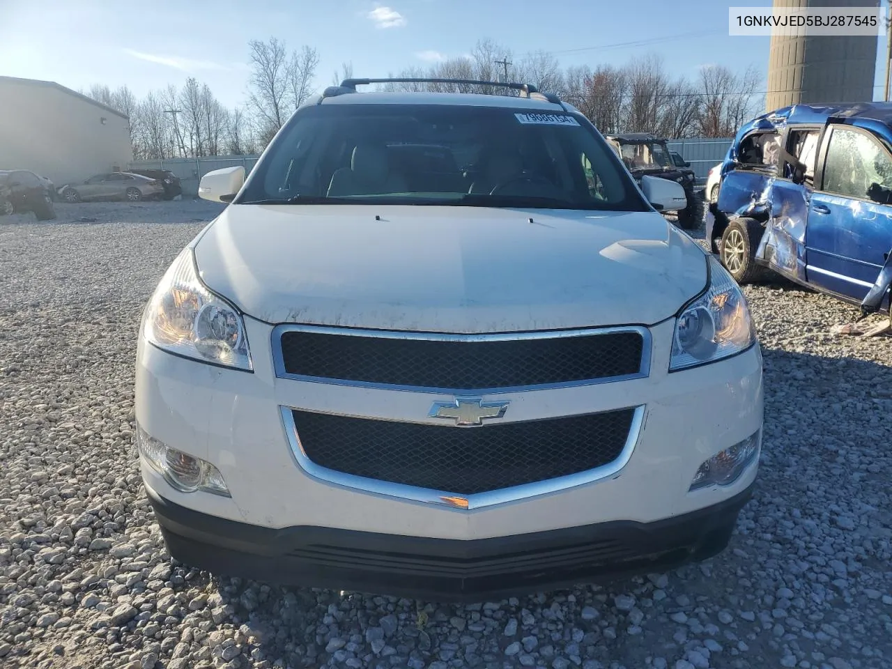 2011 Chevrolet Traverse Lt VIN: 1GNKVJED5BJ287545 Lot: 79686154