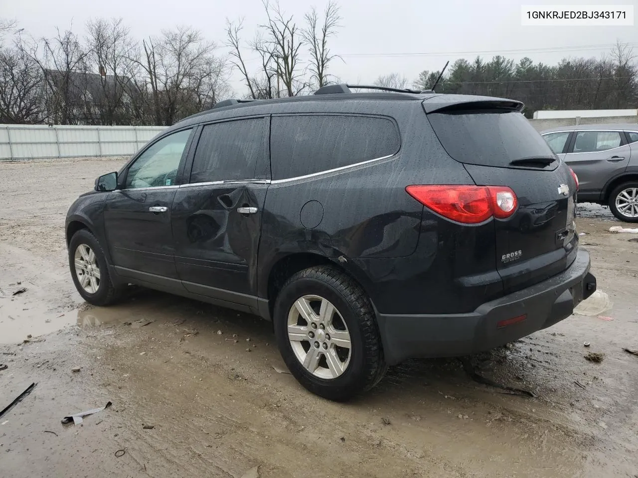 2011 Chevrolet Traverse Lt VIN: 1GNKRJED2BJ343171 Lot: 79967054