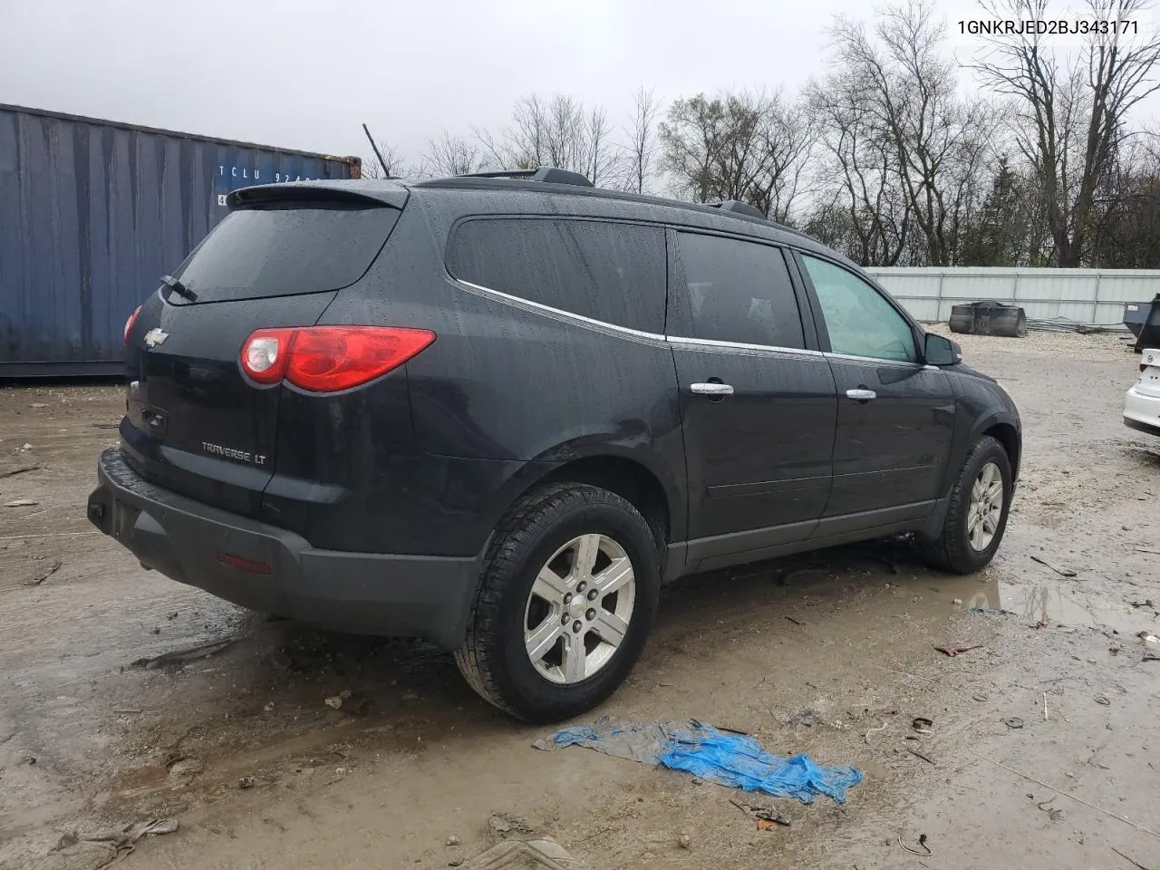 2011 Chevrolet Traverse Lt VIN: 1GNKRJED2BJ343171 Lot: 79967054