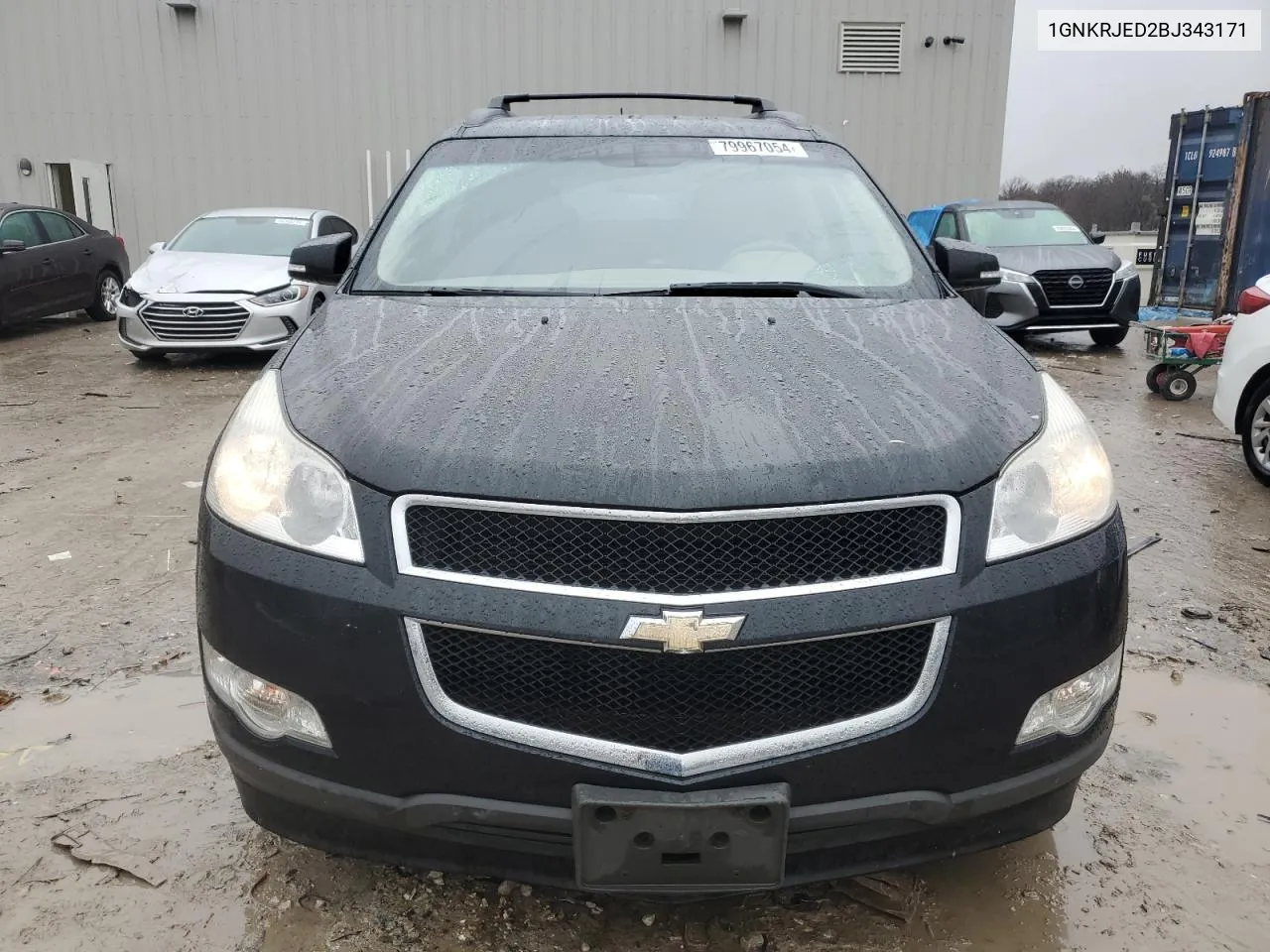 2011 Chevrolet Traverse Lt VIN: 1GNKRJED2BJ343171 Lot: 79967054