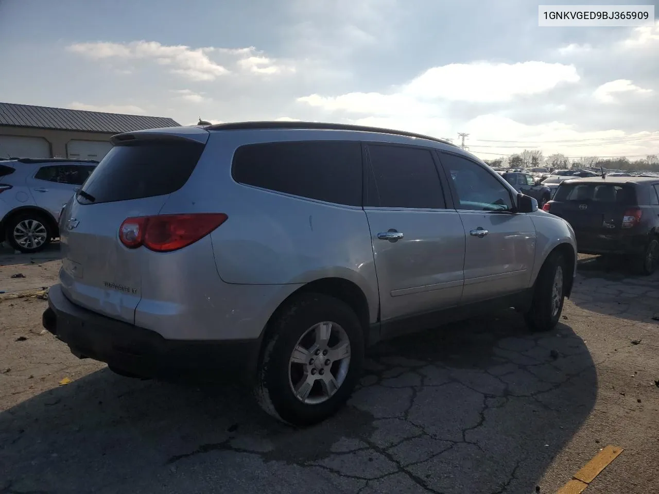 2011 Chevrolet Traverse Lt VIN: 1GNKVGED9BJ365909 Lot: 80581044