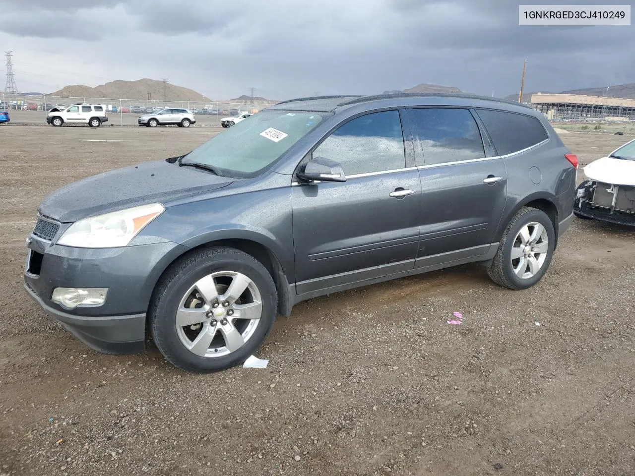 2012 Chevrolet Traverse Lt VIN: 1GNKRGED3CJ410249 Lot: 46878984