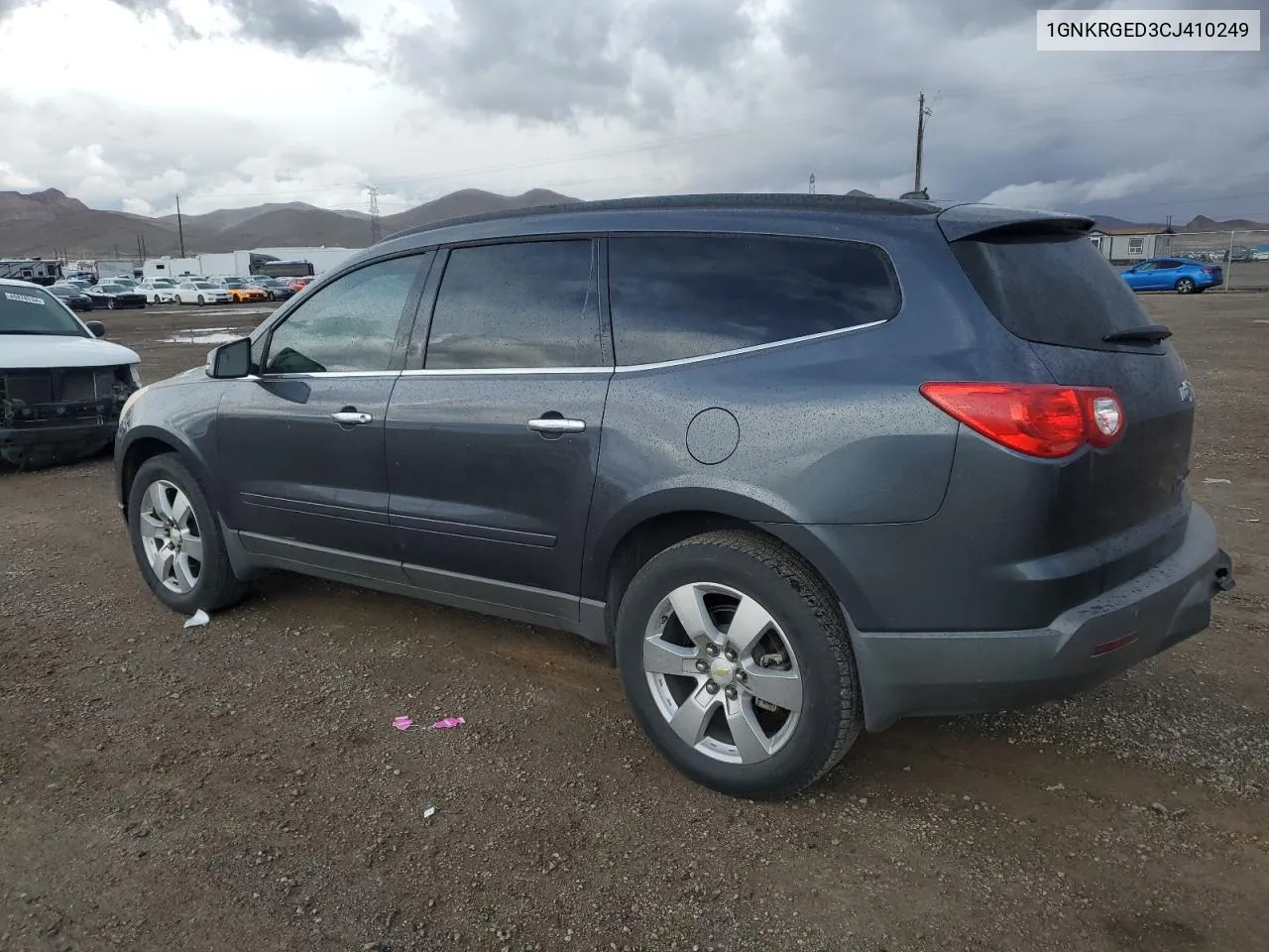 2012 Chevrolet Traverse Lt VIN: 1GNKRGED3CJ410249 Lot: 46878984