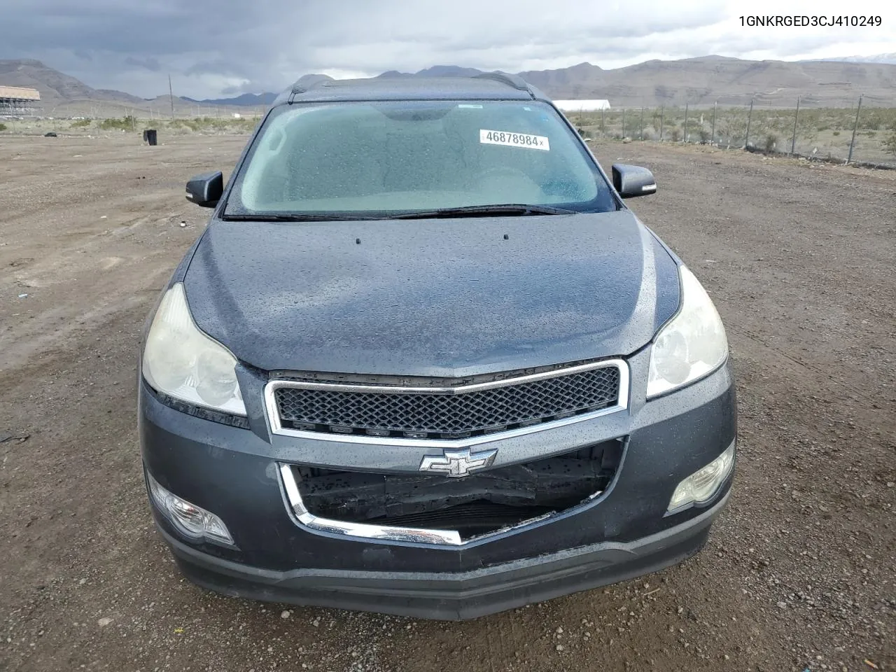 2012 Chevrolet Traverse Lt VIN: 1GNKRGED3CJ410249 Lot: 46878984