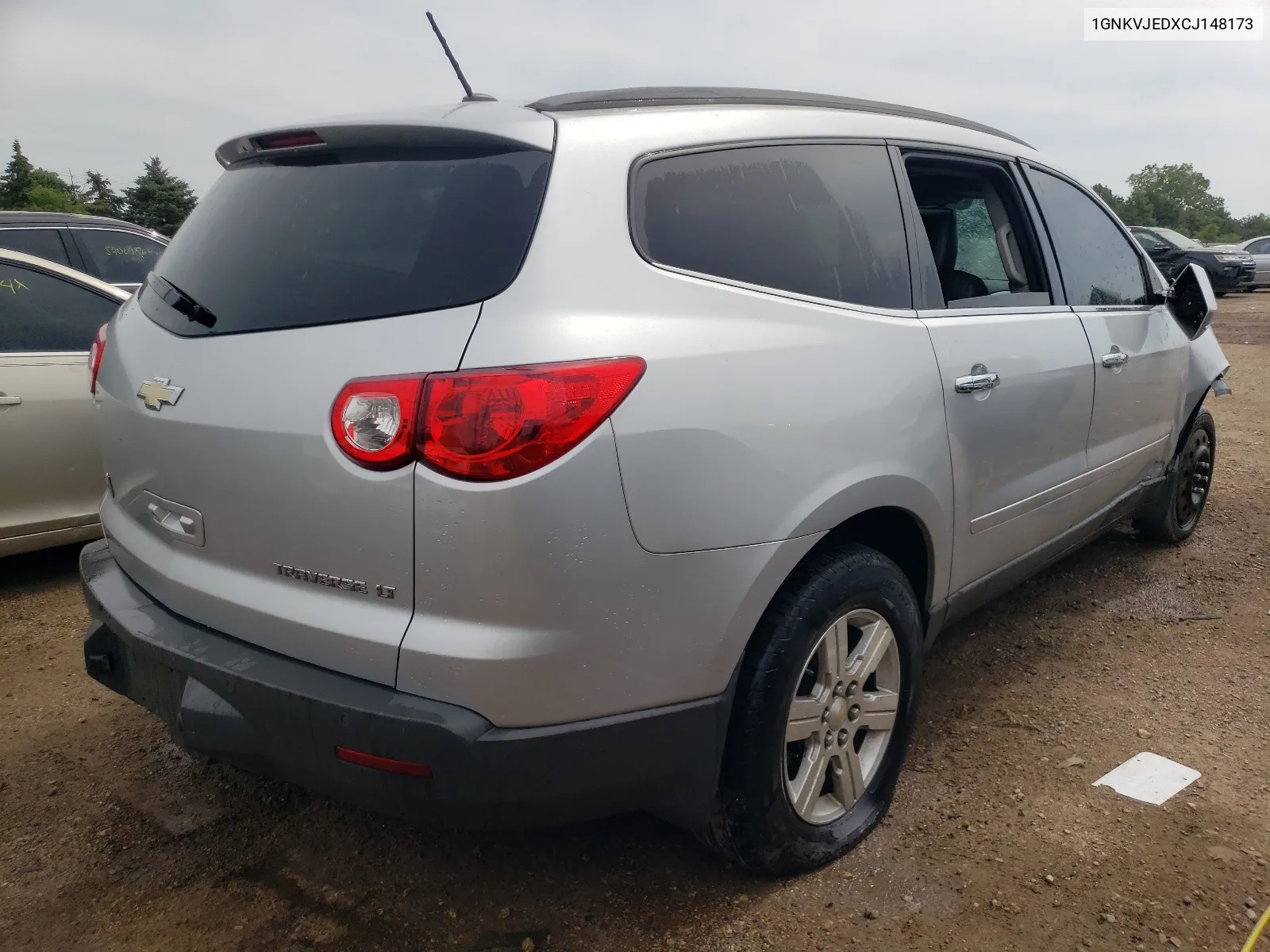 2012 Chevrolet Traverse Lt VIN: 1GNKVJEDXCJ148173 Lot: 55961934