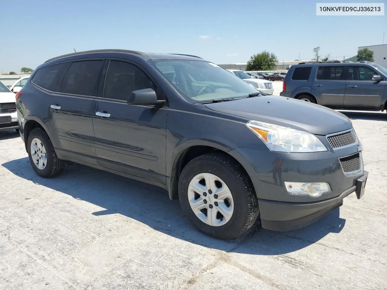 2012 Chevrolet Traverse Ls VIN: 1GNKVFED9CJ336213 Lot: 58534764