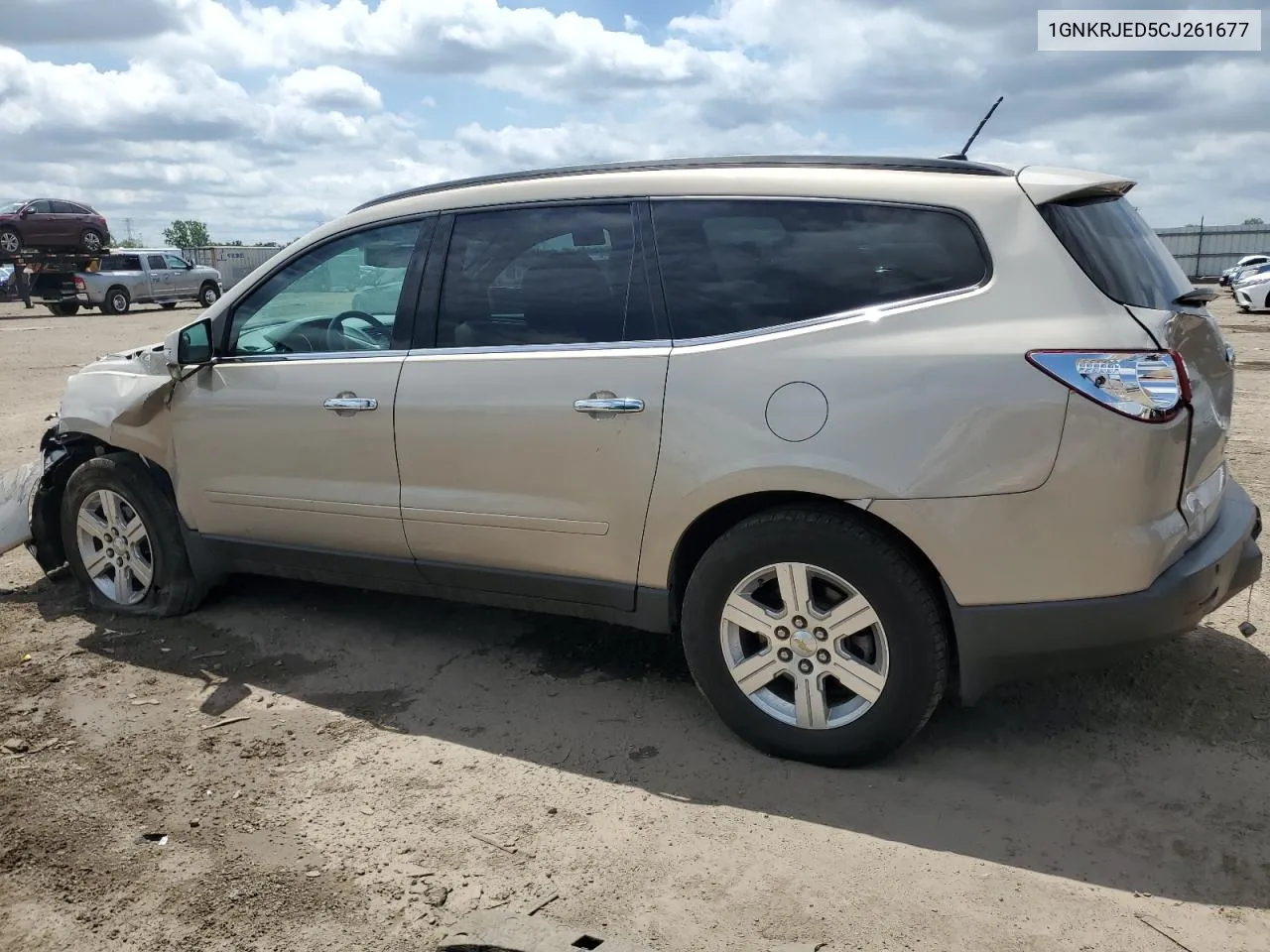 2012 Chevrolet Traverse Lt VIN: 1GNKRJED5CJ261677 Lot: 59318284