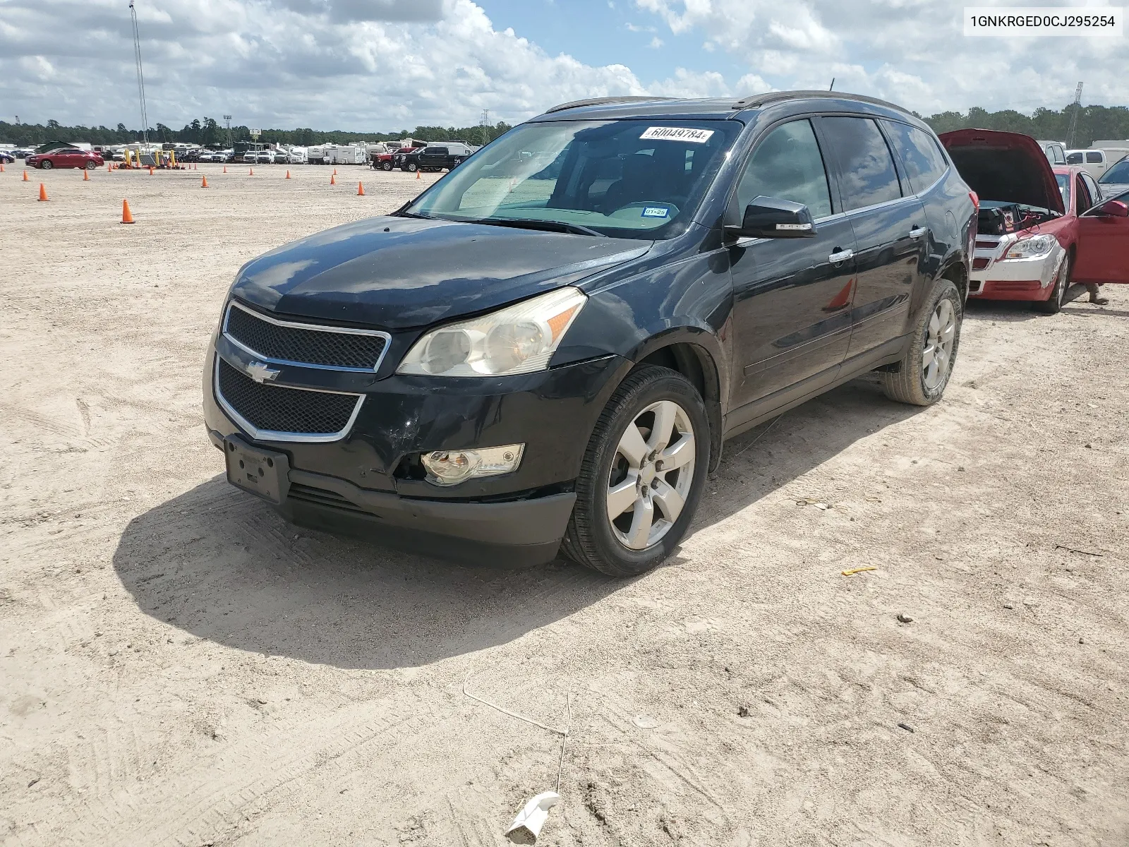 2012 Chevrolet Traverse Lt VIN: 1GNKRGED0CJ295254 Lot: 60049784