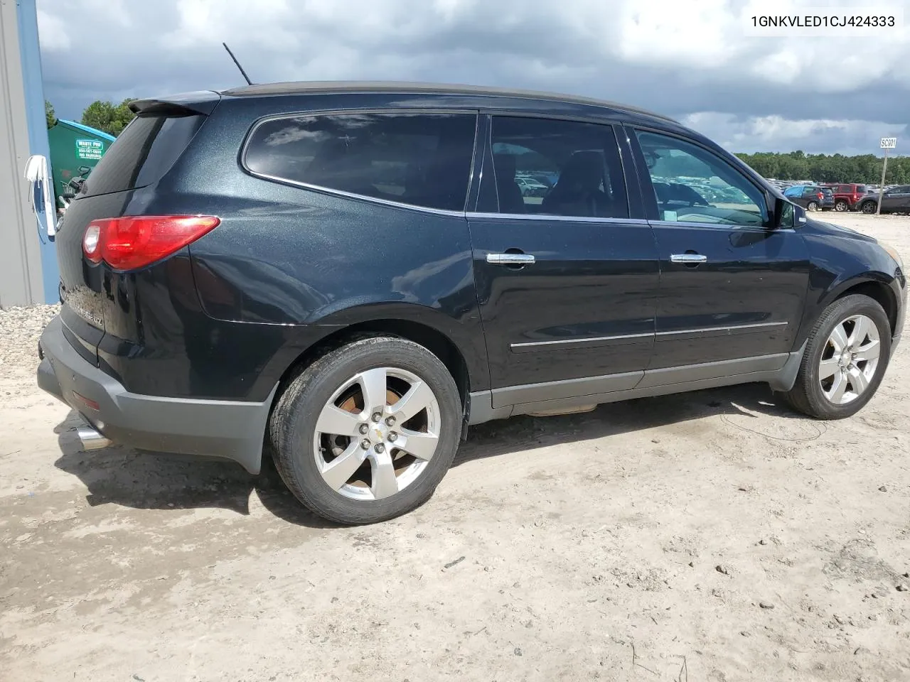 2012 Chevrolet Traverse Ltz VIN: 1GNKVLED1CJ424333 Lot: 63964054