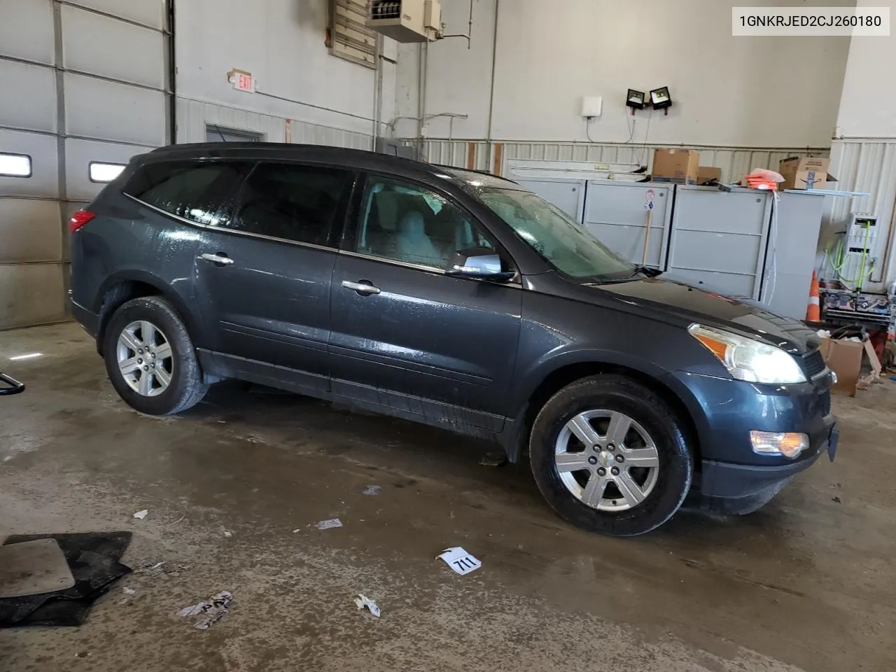 1GNKRJED2CJ260180 2012 Chevrolet Traverse Lt