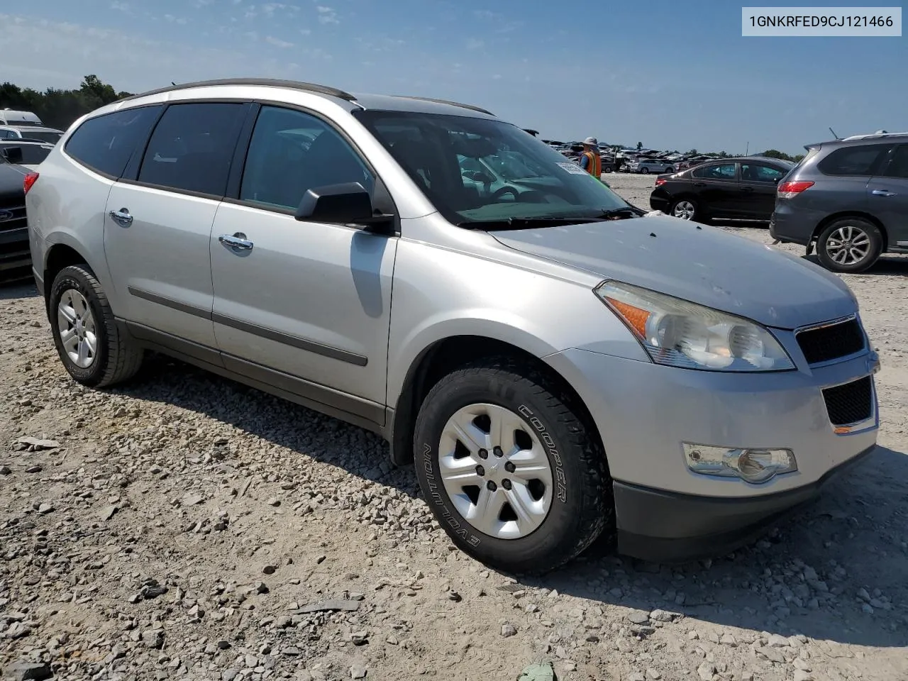 1GNKRFED9CJ121466 2012 Chevrolet Traverse Ls