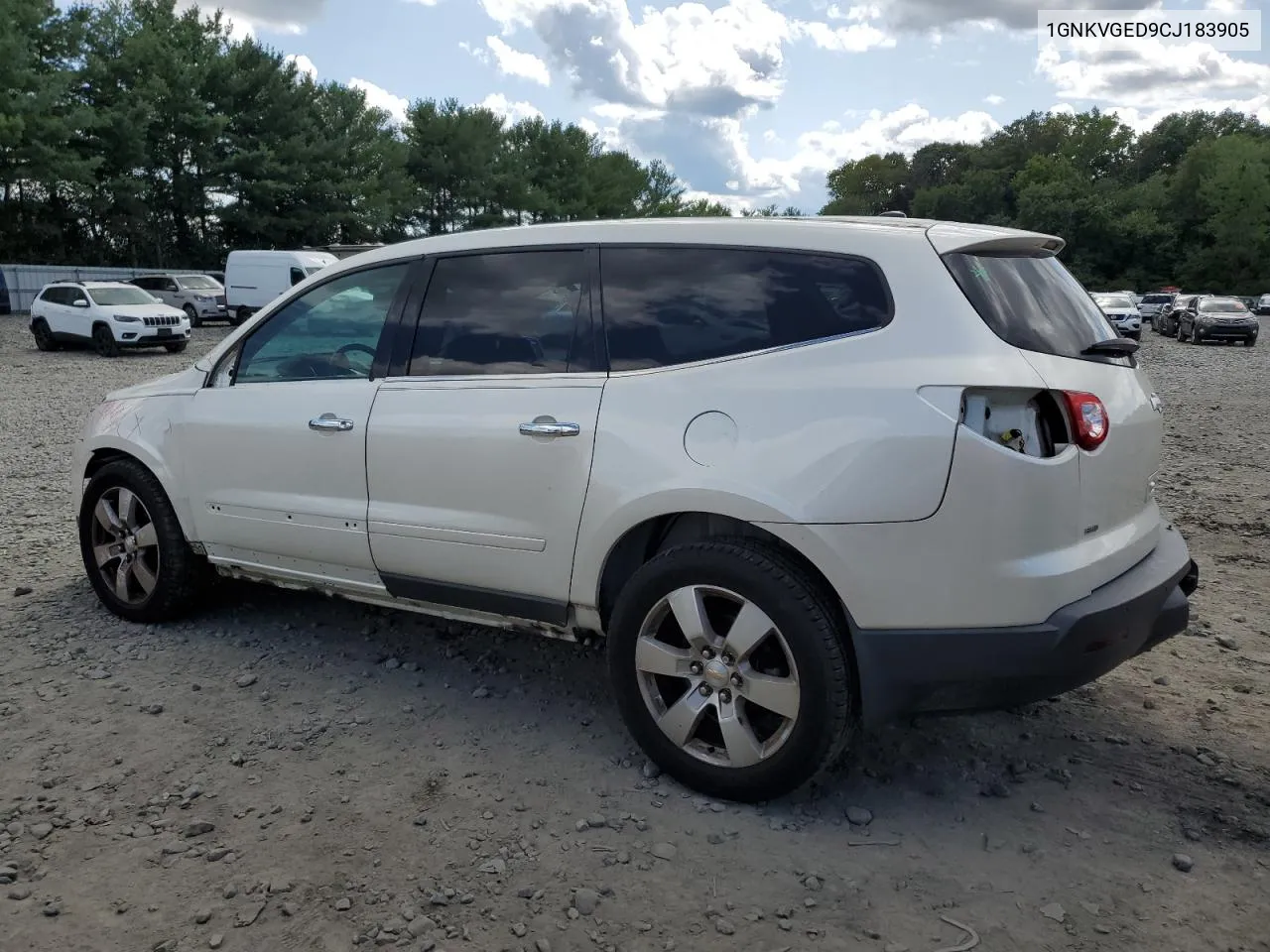 1GNKVGED9CJ183905 2012 Chevrolet Traverse Lt