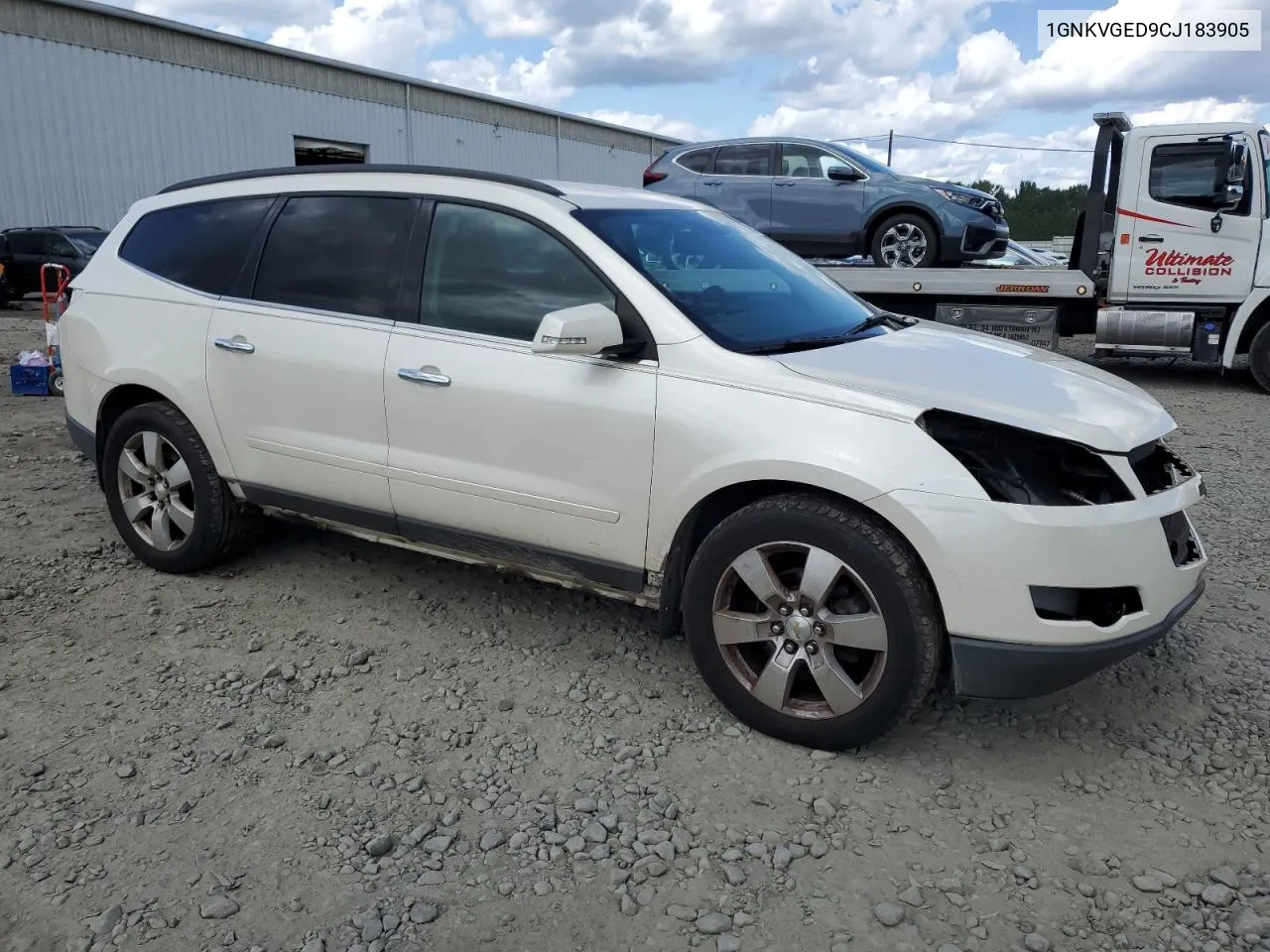 1GNKVGED9CJ183905 2012 Chevrolet Traverse Lt