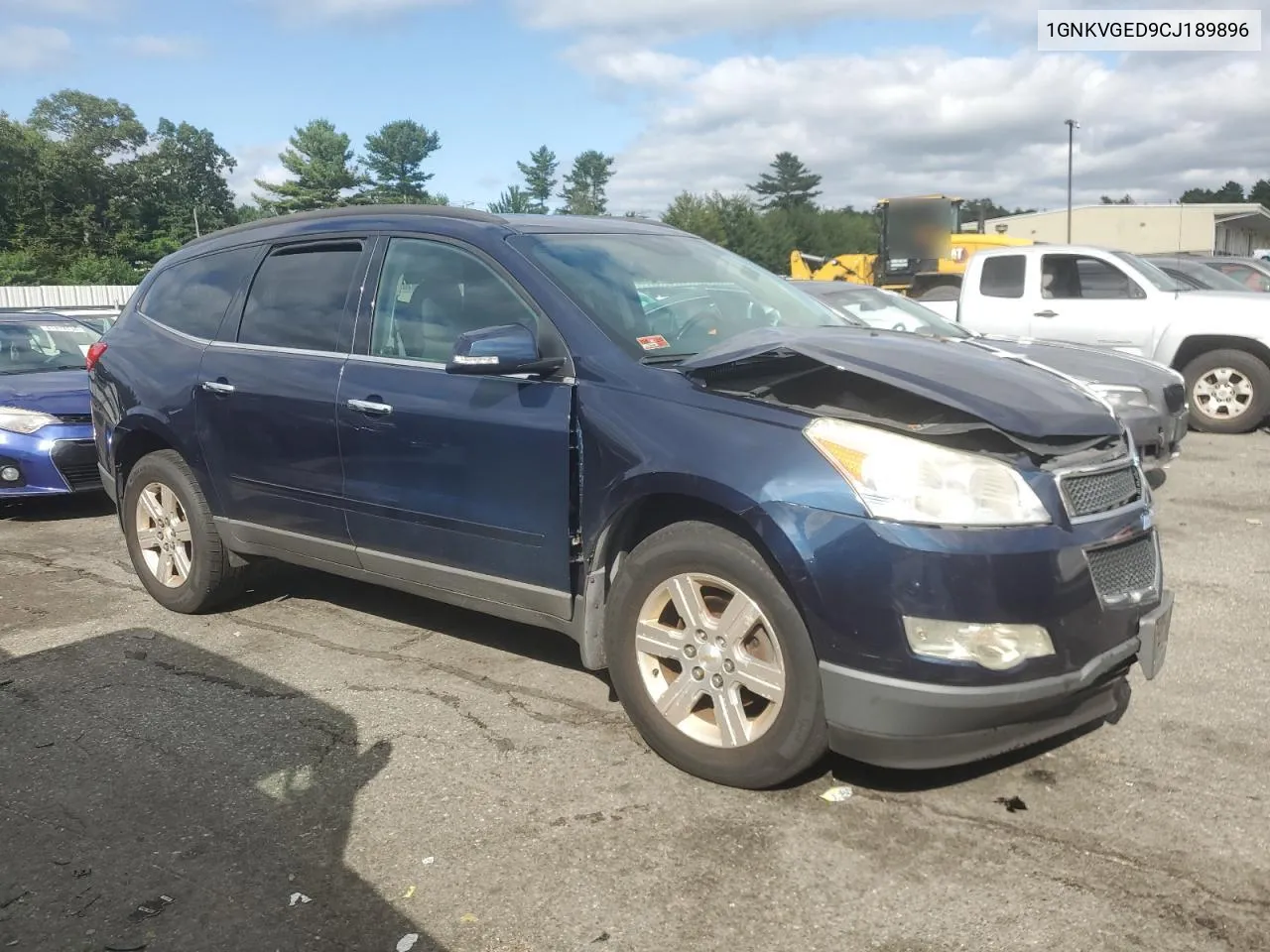 1GNKVGED9CJ189896 2012 Chevrolet Traverse Lt