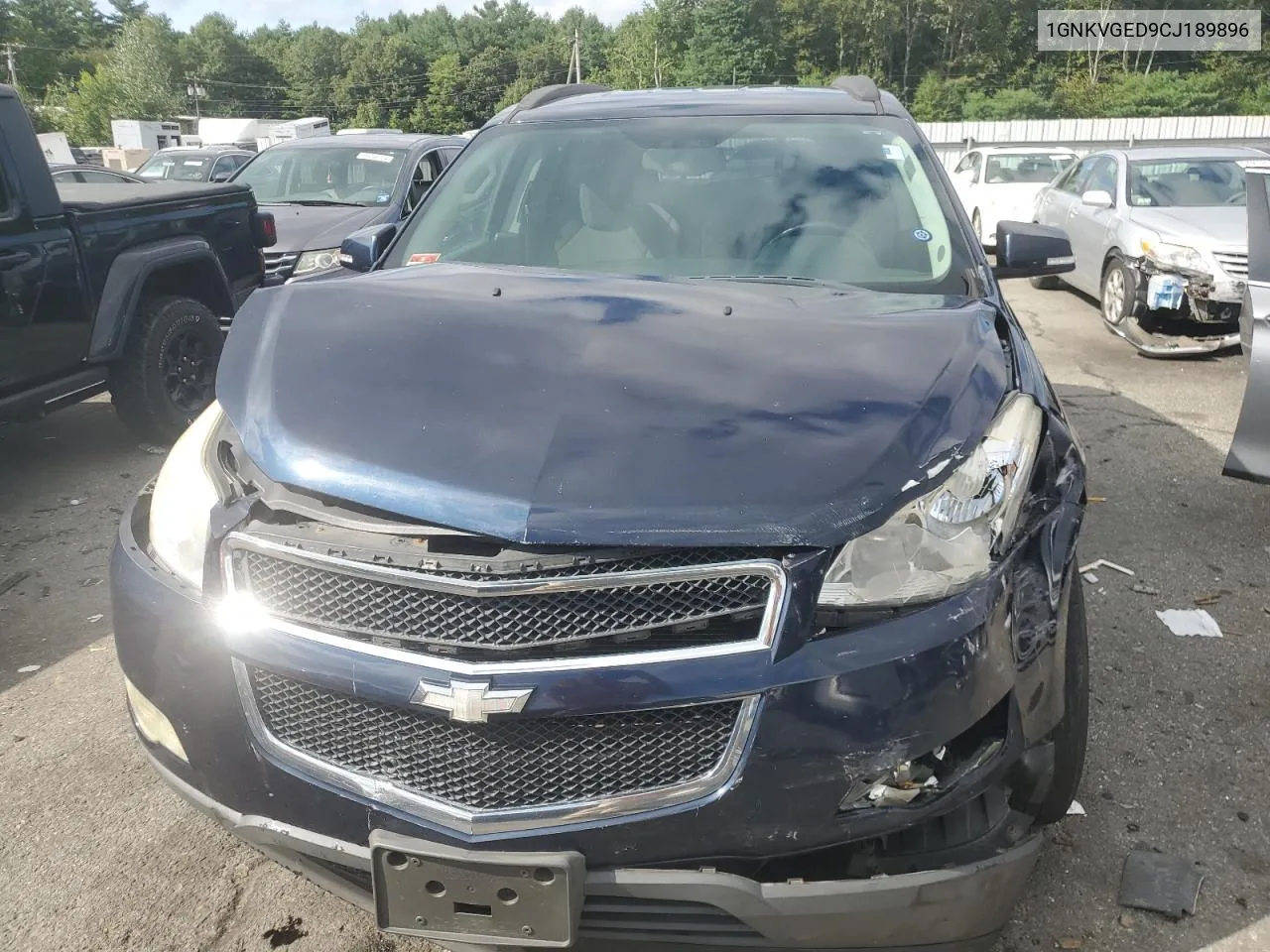 2012 Chevrolet Traverse Lt VIN: 1GNKVGED9CJ189896 Lot: 67847514