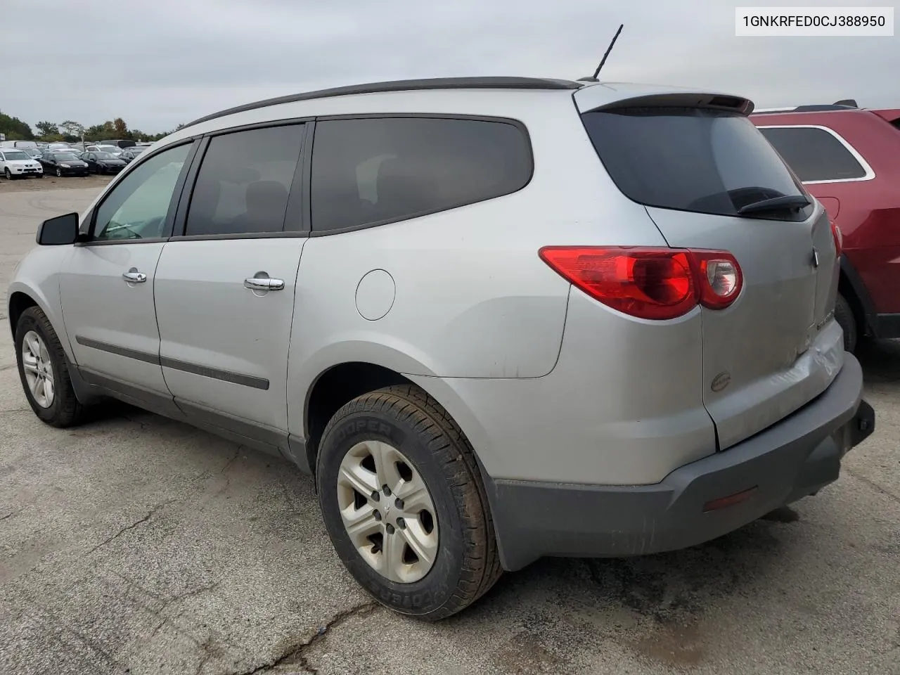 2012 Chevrolet Traverse Ls VIN: 1GNKRFED0CJ388950 Lot: 68178944