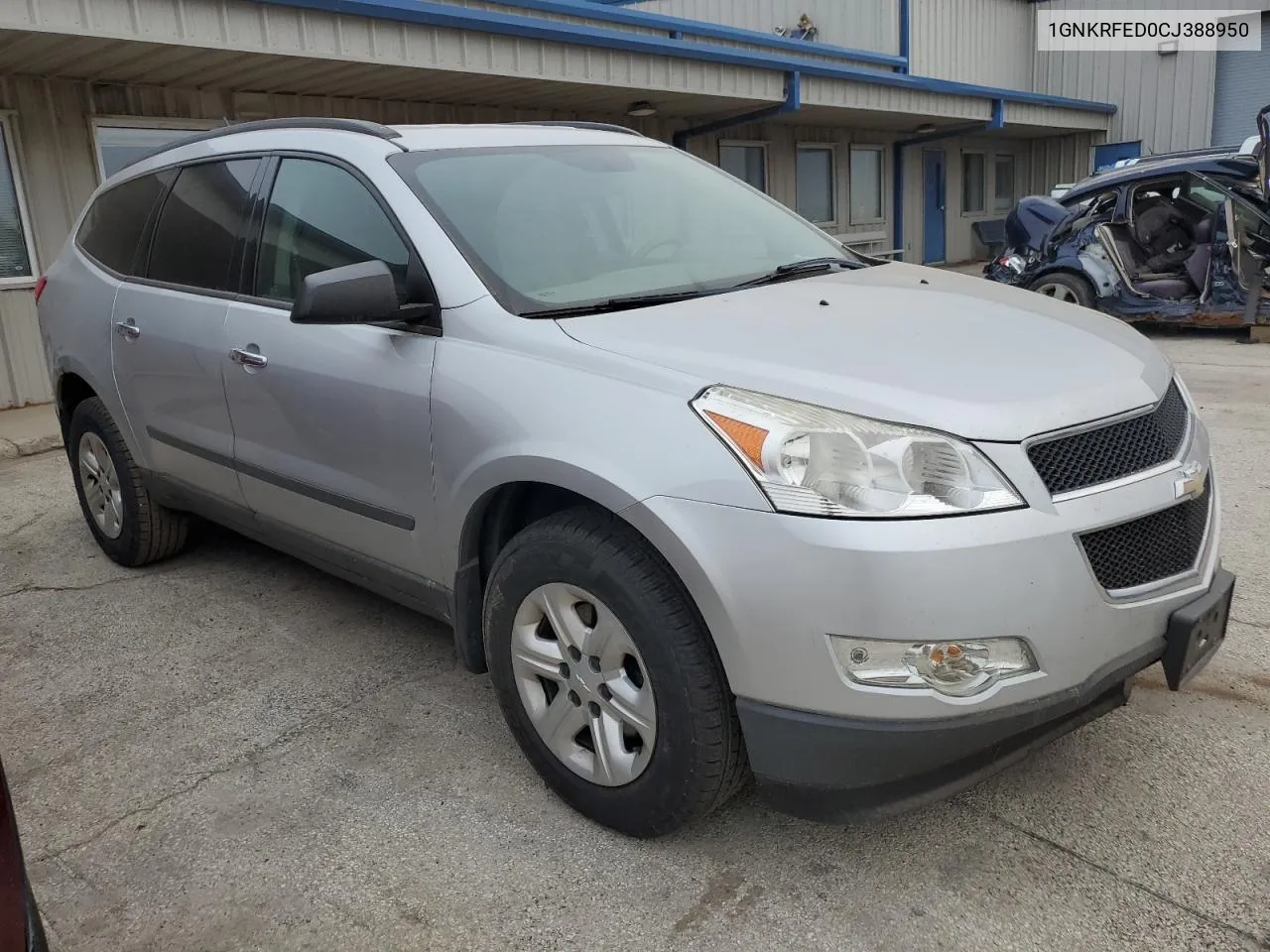 2012 Chevrolet Traverse Ls VIN: 1GNKRFED0CJ388950 Lot: 68178944