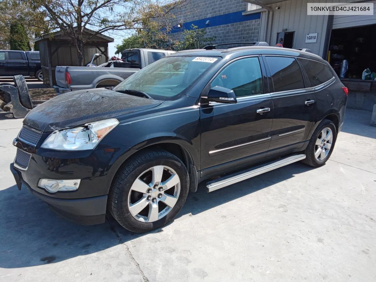 2012 Chevrolet Traverse Ltz VIN: 1GNKVLED4CJ421684 Lot: 68423714