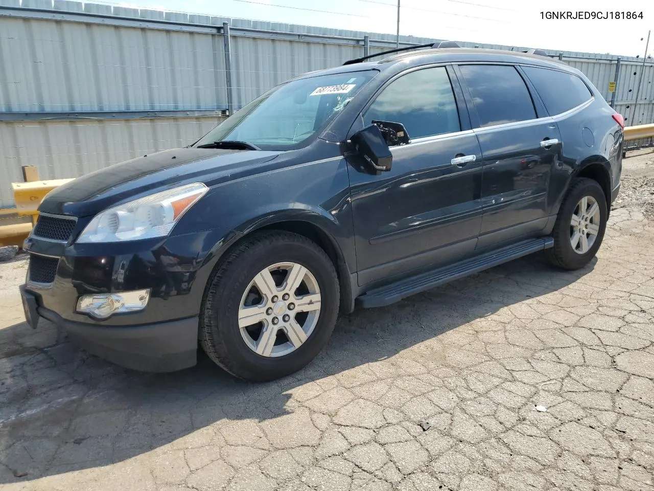 2012 Chevrolet Traverse Lt VIN: 1GNKRJED9CJ181864 Lot: 68773984