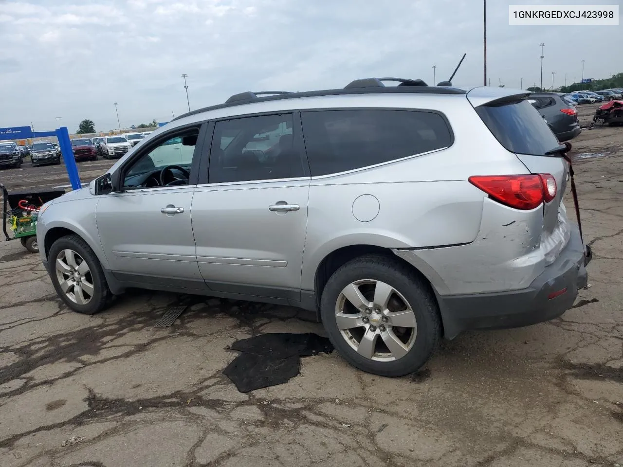 1GNKRGEDXCJ423998 2012 Chevrolet Traverse Lt