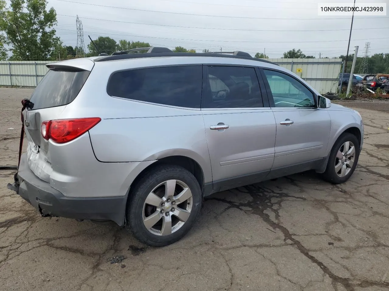 2012 Chevrolet Traverse Lt VIN: 1GNKRGEDXCJ423998 Lot: 68848954