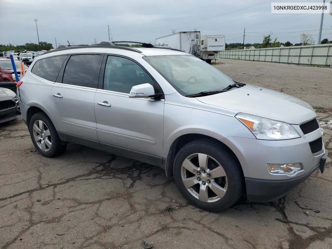 1GNKRGEDXCJ423998 2012 Chevrolet Traverse Lt