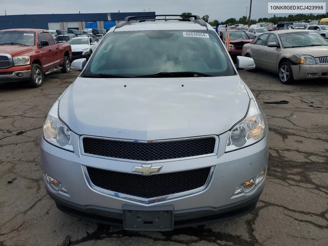 2012 Chevrolet Traverse Lt VIN: 1GNKRGEDXCJ423998 Lot: 68848954