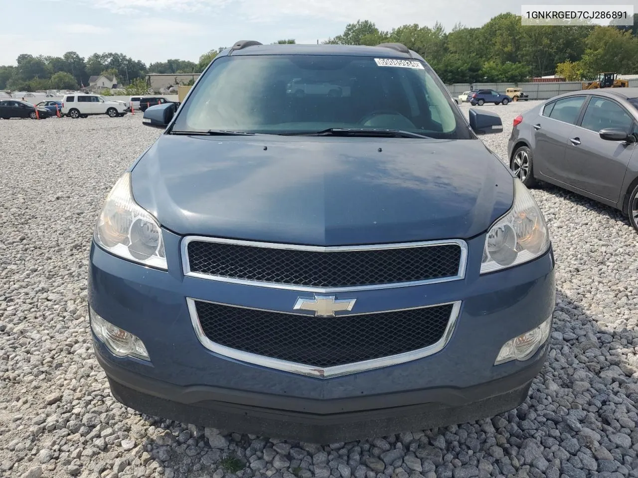 1GNKRGED7CJ286891 2012 Chevrolet Traverse Lt