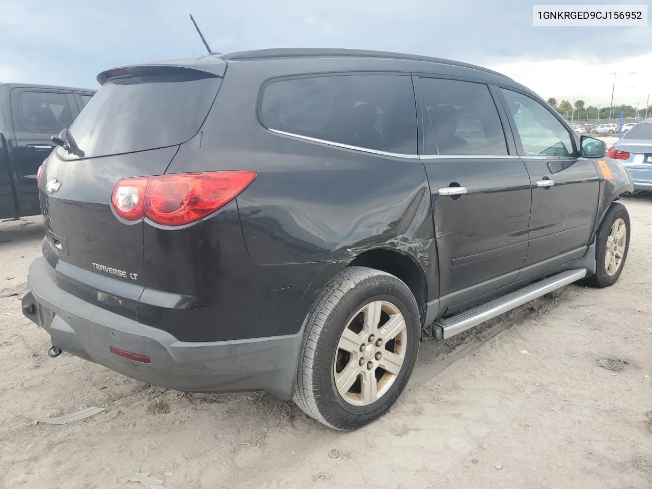 2012 Chevrolet Traverse Lt VIN: 1GNKRGED9CJ156952 Lot: 69575494