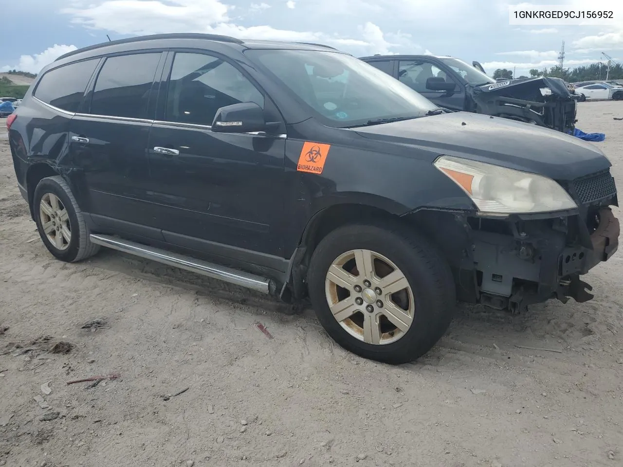 2012 Chevrolet Traverse Lt VIN: 1GNKRGED9CJ156952 Lot: 69575494