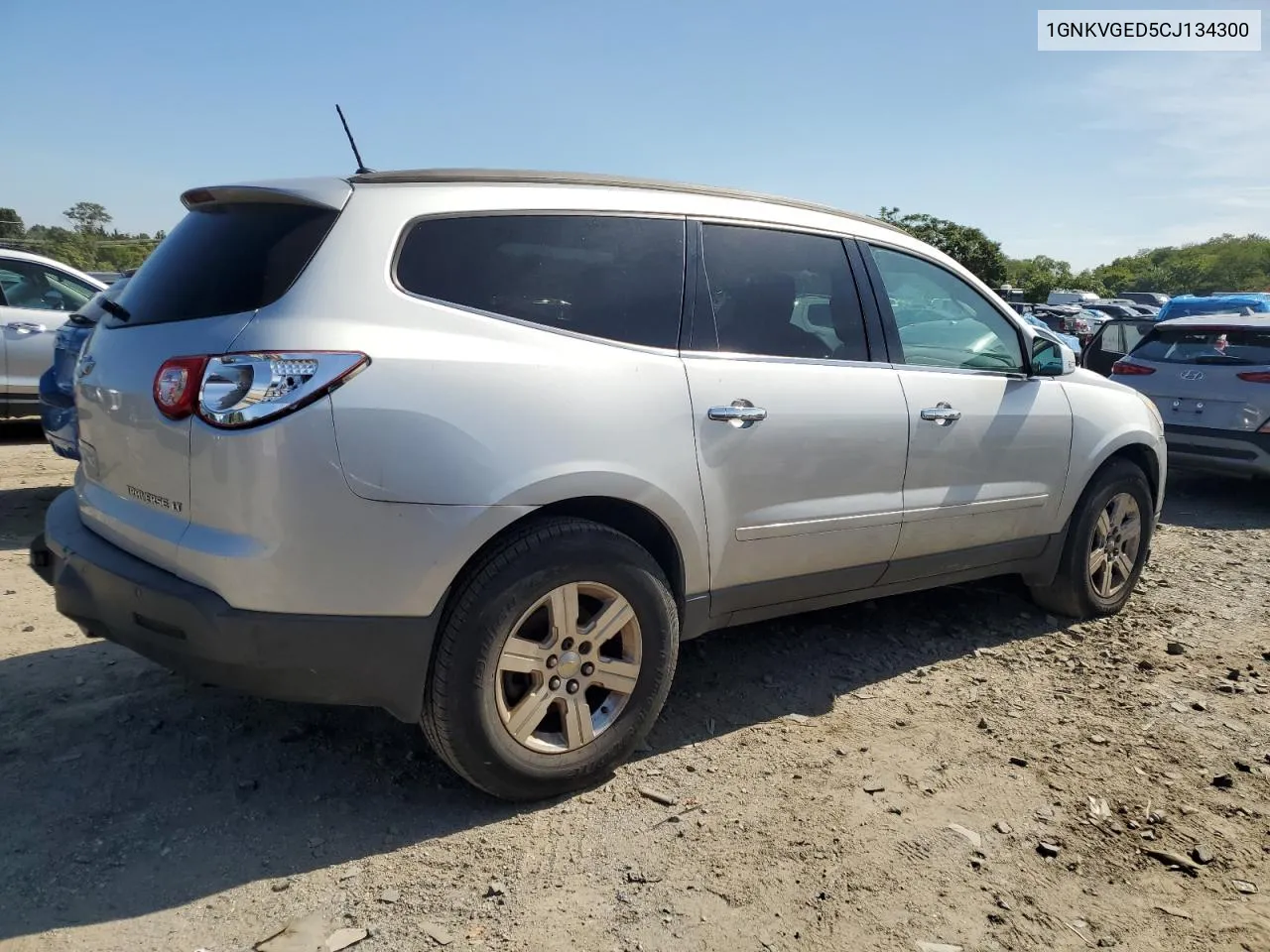 1GNKVGED5CJ134300 2012 Chevrolet Traverse Lt