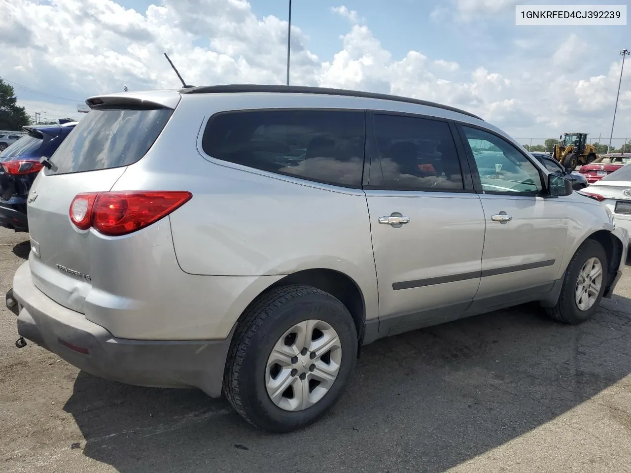 1GNKRFED4CJ392239 2012 Chevrolet Traverse Ls