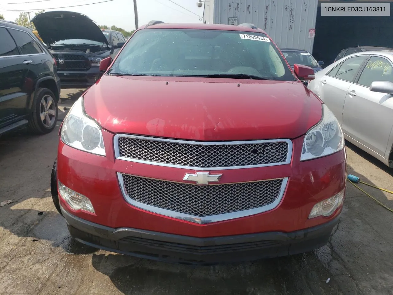 1GNKRLED3CJ163811 2012 Chevrolet Traverse Ltz