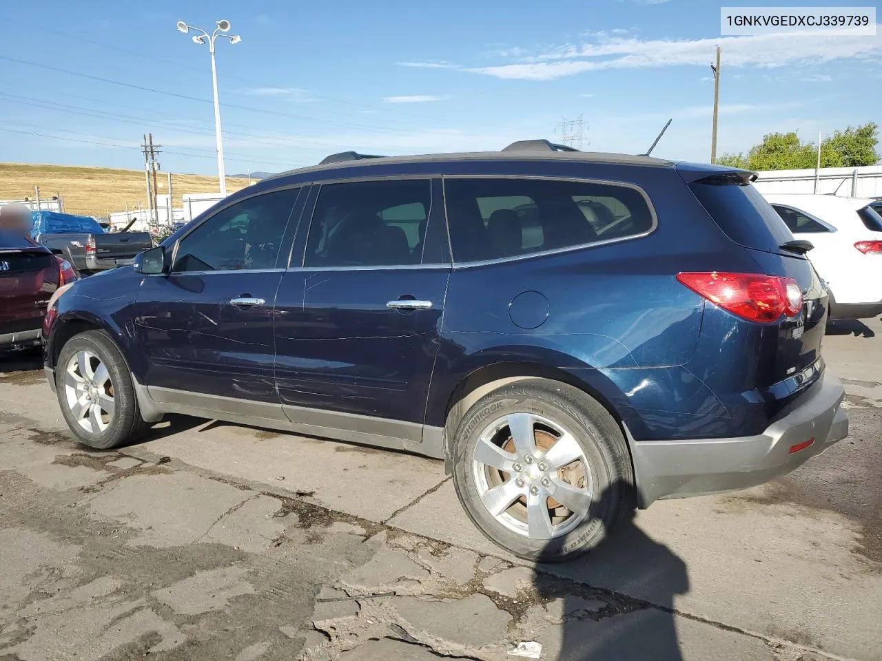 2012 Chevrolet Traverse Lt VIN: 1GNKVGEDXCJ339739 Lot: 71053824