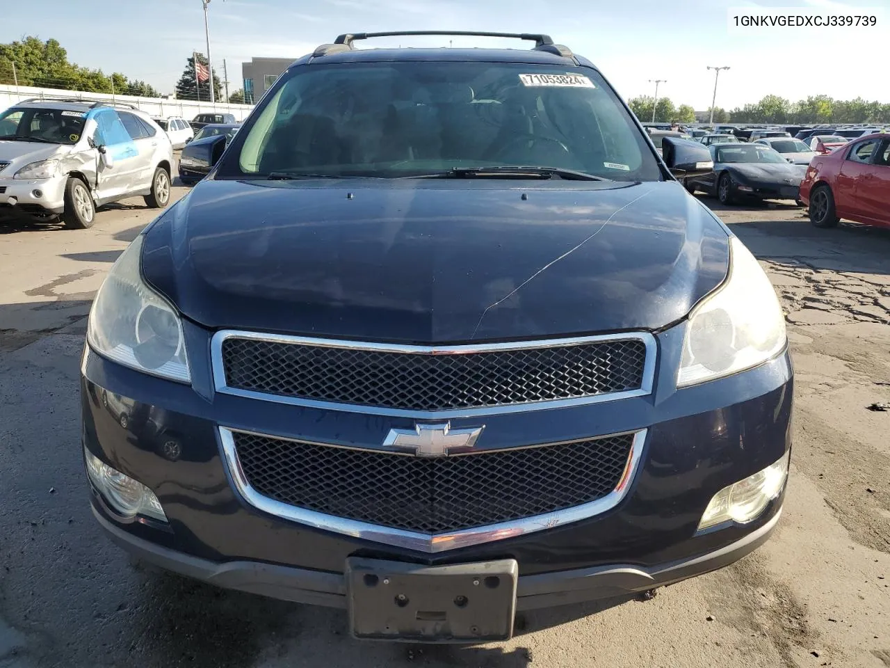 1GNKVGEDXCJ339739 2012 Chevrolet Traverse Lt