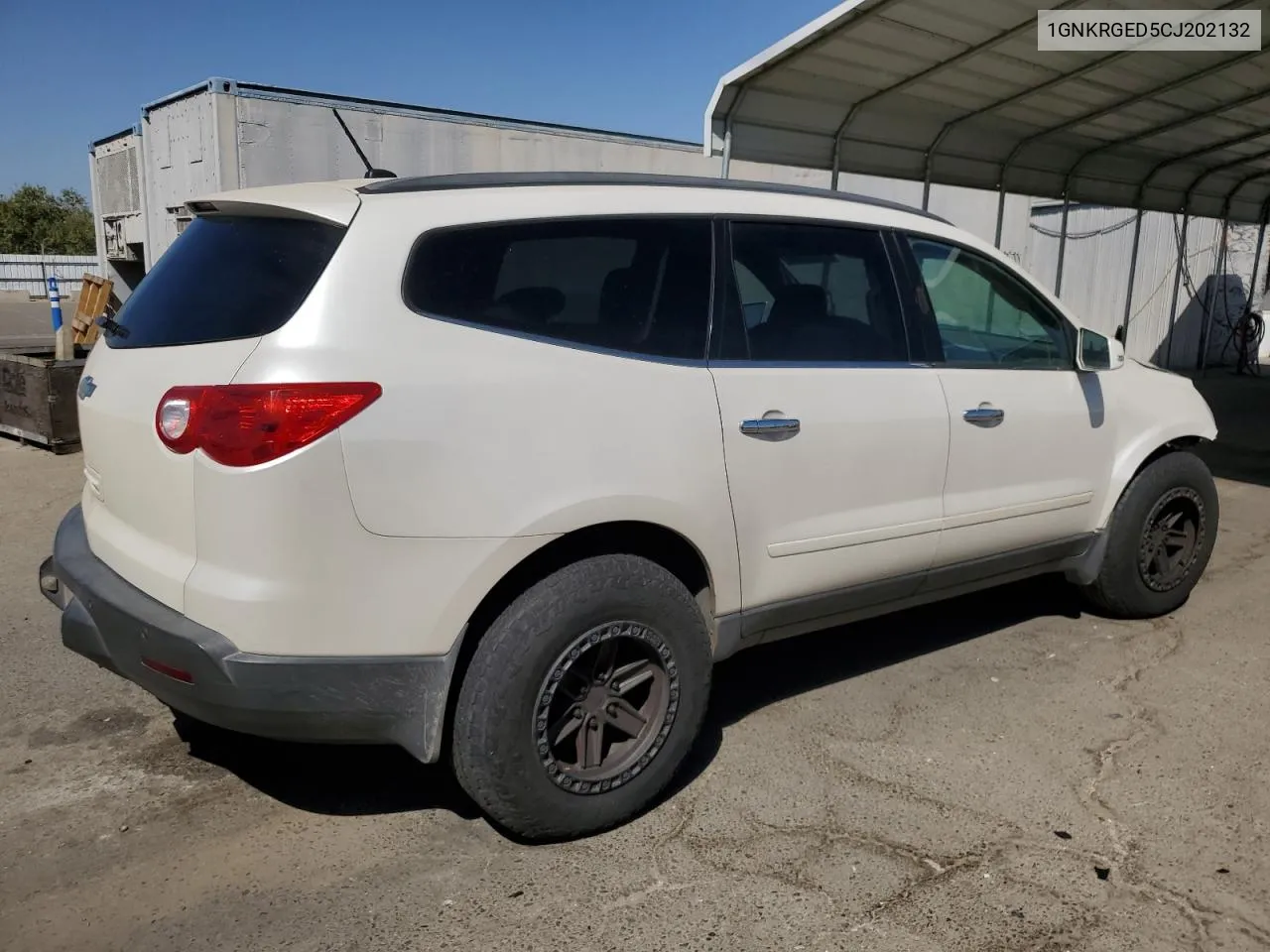 2012 Chevrolet Traverse Lt VIN: 1GNKRGED5CJ202132 Lot: 71623504