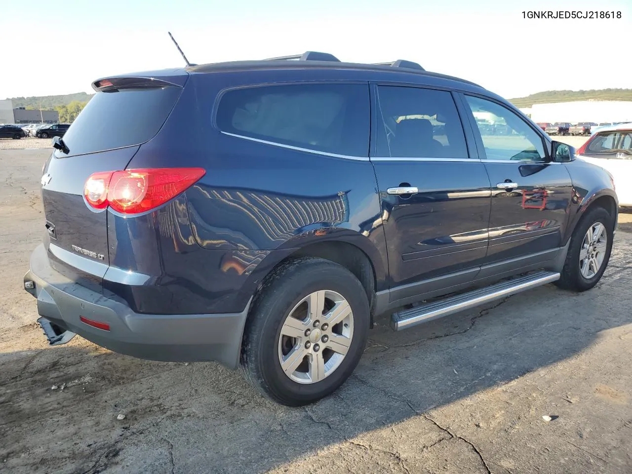 2012 Chevrolet Traverse Lt VIN: 1GNKRJED5CJ218618 Lot: 71637114