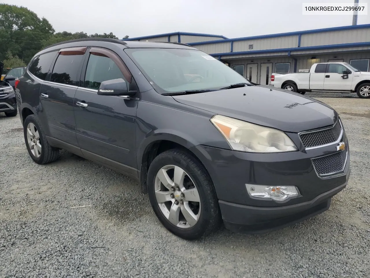 2012 Chevrolet Traverse Lt VIN: 1GNKRGEDXCJ299697 Lot: 72330444