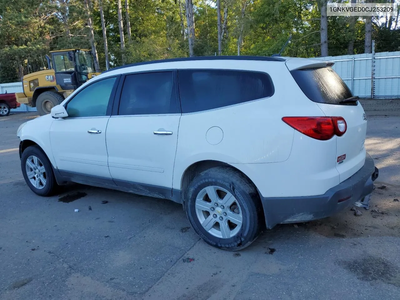 2012 Chevrolet Traverse Lt VIN: 1GNKVGED0CJ253209 Lot: 72341124