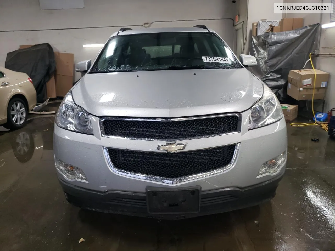 2012 Chevrolet Traverse Lt VIN: 1GNKRJED4CJ310321 Lot: 72709164