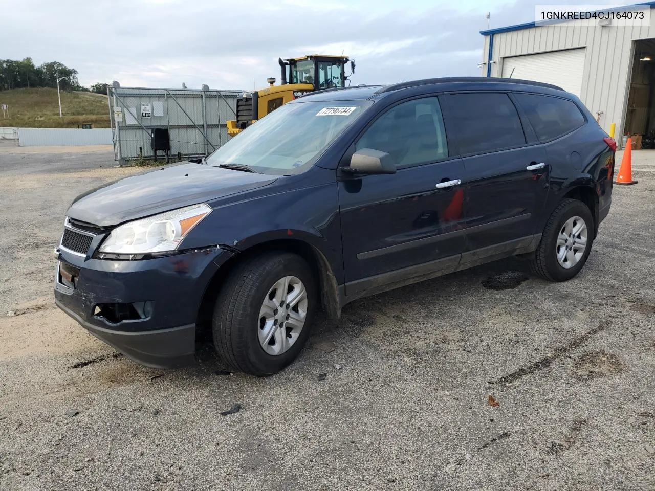 2012 Chevrolet Traverse Ls VIN: 1GNKREED4CJ164073 Lot: 72795734