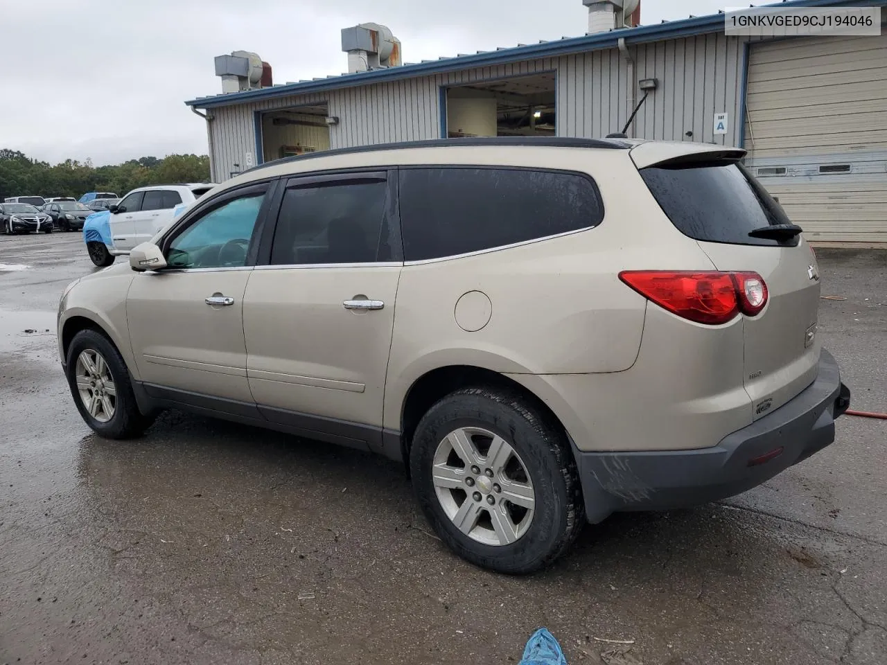 2012 Chevrolet Traverse Lt VIN: 1GNKVGED9CJ194046 Lot: 73202084