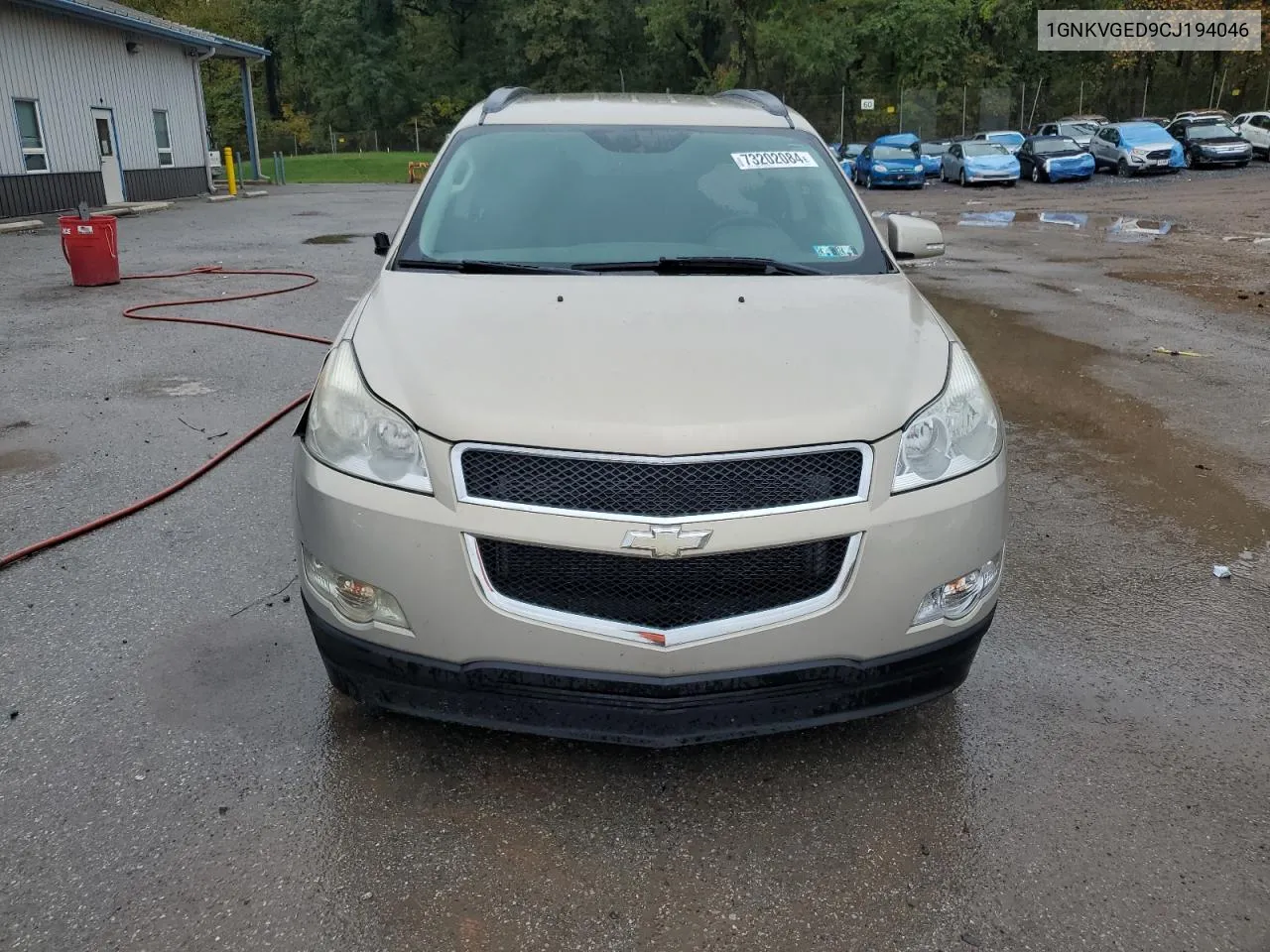 2012 Chevrolet Traverse Lt VIN: 1GNKVGED9CJ194046 Lot: 73202084