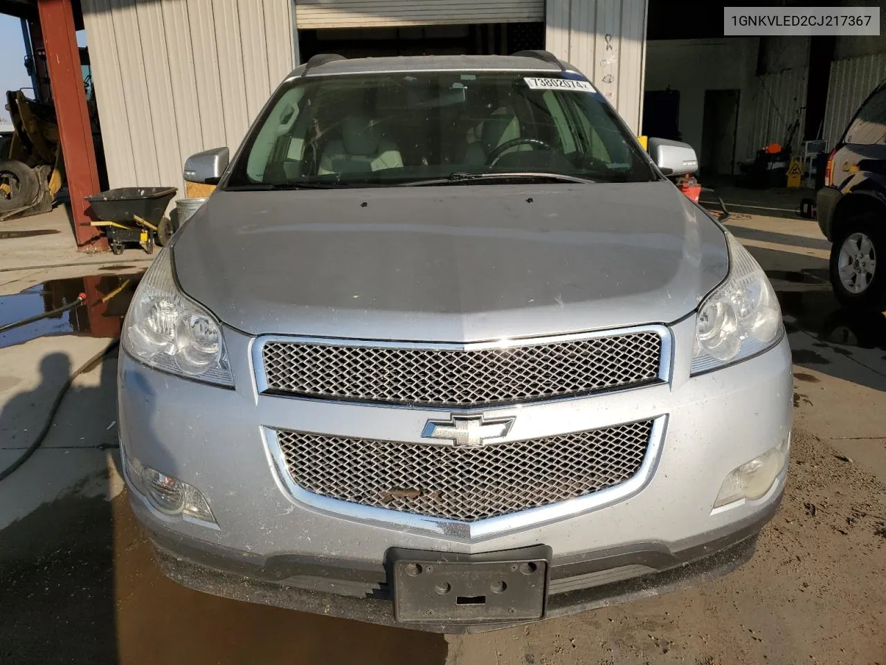 2012 Chevrolet Traverse Ltz VIN: 1GNKVLED2CJ217367 Lot: 73802074