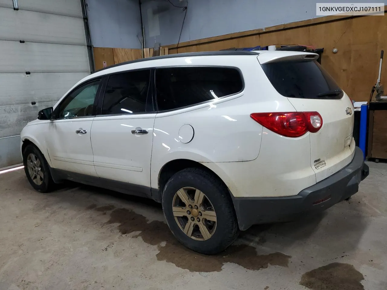 1GNKVGEDXCJ107111 2012 Chevrolet Traverse Lt